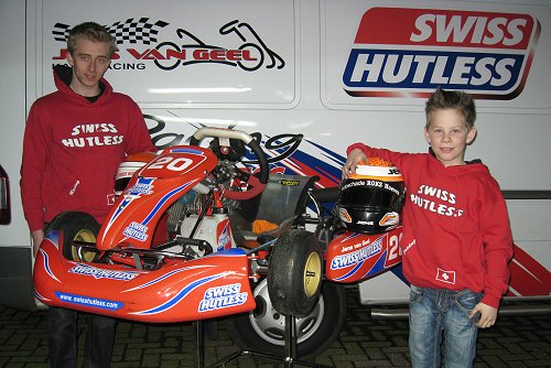 Roba Racing als een Zwitsers uurwerk actief bij de Rotax max